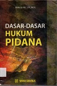 Image of Dasar-dasar hukum pidana