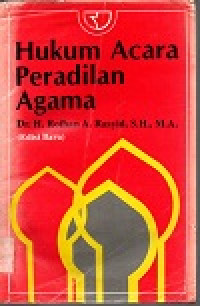 Image of Hukum acara peradilan agama