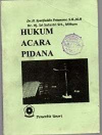 Image of Hukum acara pidana
