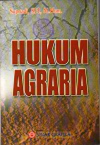 Image of Hukum agraria