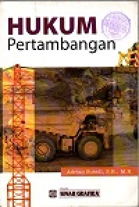 Image of Hukum pertambangan