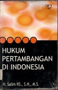 Image of Hukum pertambangan di Indonesia