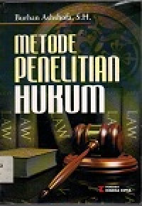 Image of Metode Penelitian Hukum