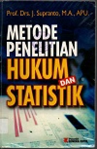 Image of Metode penelitian hukum dan statistik