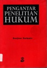 Image of Pengantar Penelitian Hukum