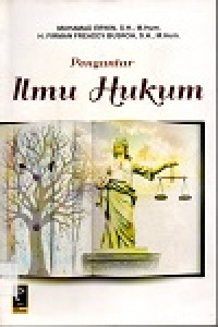 Image of Pengantar ilmu hukum