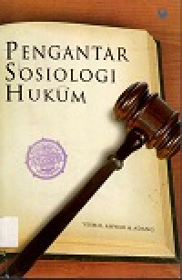 Image of Pengantar sosiologi hukum