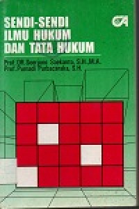 Image of Sendi-Sendi Ilmu Hukum dan Tata Hukum