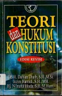 Image of Teori dan hukum konstitusi