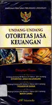 Image of Undang-undang otoritas jasa keuangan