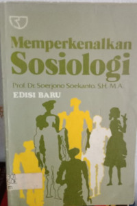 Image of Memperkenalkan Sosiologi