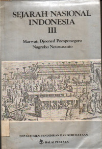 Image of Sejarah Nasional Indonesia III
