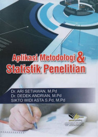 Image of Aplikasi metodologi dan statistik penelitian