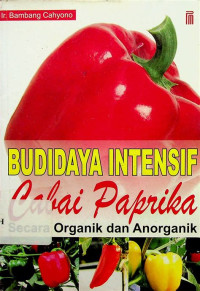 Image of Budidaya intensif cabai paprika secara organik dan anorganik