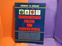 Image of Demokratisasi politik dan perspektifnya