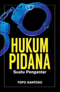 Image of Hukum pidana: suatu pengantar