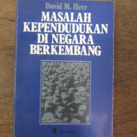 Image of Masalah Kependudukan di Negara Berkembang