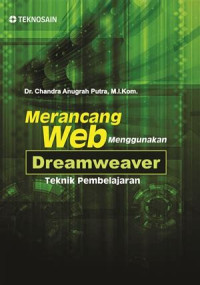 Image of Merancang web menggunakan dreamweaver; teknik pembelajaran