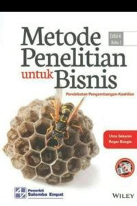 Image of Metode Penelitian Untuk Bisnis : pendekatan pengembangan-keahlian (Buku 1)