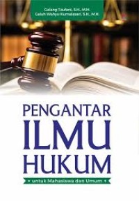 Image of Pengantar Ilmu Hukum: untuk mahasiswa dan umum
