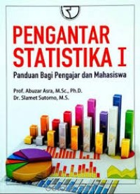 Image of Pengantar statistika I : Panduan bagi pengajar dan mahasiswa