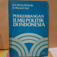 Image of Perkembangan ilmu politik