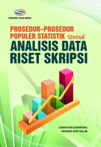 Image of Prosedur-prosedur populer statistik untuk analisis data riset skripsi
