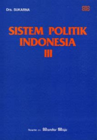 Image of Sistem politik indonesia III