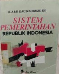 Image of Sistem Pemerintahan Republik Indonesia