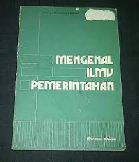 Image of Mengenal Ilmu Pemerintahan